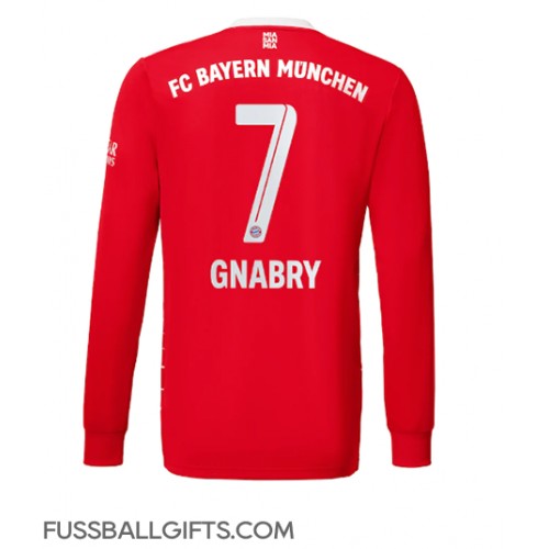 Bayern Munich Serge Gnabry #7 Fußballbekleidung Heimtrikot 2022-23 Langarm